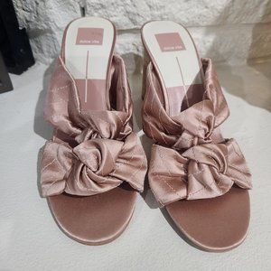 Silk sandals